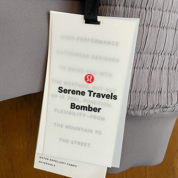 Lululemon Serene Travels Bomber - Picture 3 of 9